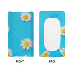 Glitch Daisy Flower Print Changing Pad Cover