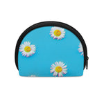 Glitch Daisy Flower Print Coin Purse