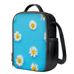 Glitch Daisy Flower Print Crossbody Lunch Bag
