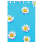 Glitch Daisy Flower Print Curtain