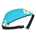 Glitch Daisy Flower Print Fanny Pack