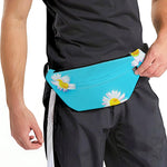 Glitch Daisy Flower Print Fanny Pack
