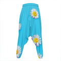 Glitch Daisy Flower Print Hammer Pants