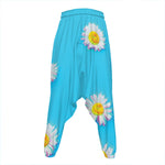Glitch Daisy Flower Print Hammer Pants
