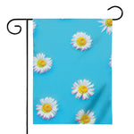 Glitch Daisy Flower Print House Flag