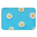 Glitch Daisy Flower Print Indoor Door Mat