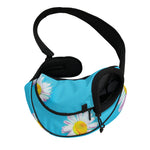Glitch Daisy Flower Print Pet Sling Carrier