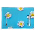 Glitch Daisy Flower Print Placemat