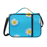Glitch Daisy Flower Print Shoulder Strap Bible Bag