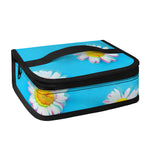 Glitch Daisy Flower Print Small Lunch Bag