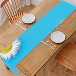 Glitch Daisy Flower Print Table Runner
