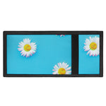 Glitch Daisy Flower Print Trifold Wallet