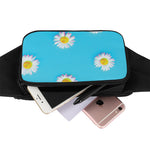 Glitch Daisy Flower Print Waist Bag