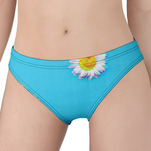 Glitch Daisy Flower Print Women's Panties