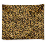 Glitter Gold Leopard Print (NOT Real Glitter) Tapestry