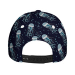 Glowing Jellyfish Pattern Print Baseball Cap