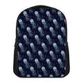 Glowing Jellyfish Pattern Print Casual Backpack