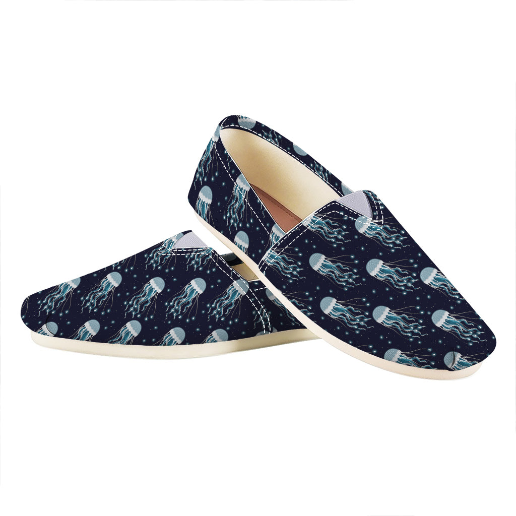Glowing Jellyfish Pattern Print Casual Shoes