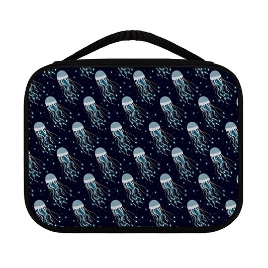 Glowing Jellyfish Pattern Print Classic Bible Case