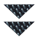 Glowing Jellyfish Pattern Print Dog Bandana