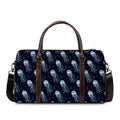 Glowing Jellyfish Pattern Print Duffel Bag