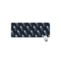 Glowing Jellyfish Pattern Print Extended Mouse Pad