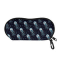 Glowing Jellyfish Pattern Print Glasses Case