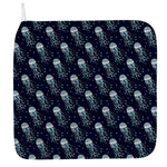 Glowing Jellyfish Pattern Print Hand Towel