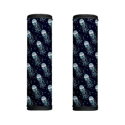 Glowing Jellyfish Pattern Print Handle Covers