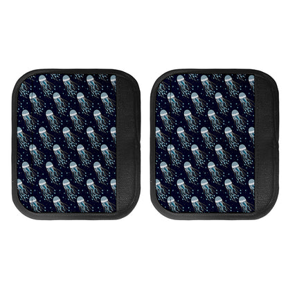 Glowing Jellyfish Pattern Print Handle Covers