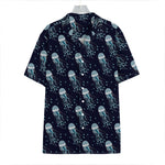 Glowing Jellyfish Pattern Print Hawaiian Shirt