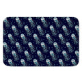 Glowing Jellyfish Pattern Print Indoor Door Mat