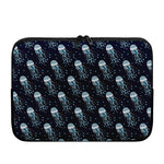 Glowing Jellyfish Pattern Print Laptop Sleeve