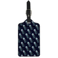 Glowing Jellyfish Pattern Print Luggage Tag