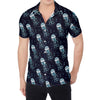 Glowing Jellyfish Pattern Print Men's Shirt