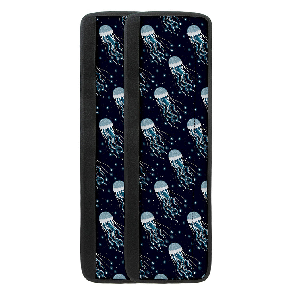 Glowing Jellyfish Pattern Print Refrigerator Handle Covers