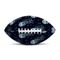 Glowing Jellyfish Pattern Print Rugby Ball