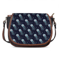 Glowing Jellyfish Pattern Print Saddle Bag