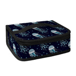 Glowing Jellyfish Pattern Print Small Lunch Bag