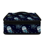 Glowing Jellyfish Pattern Print Small Lunch Bag