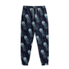 Glowing Jellyfish Pattern Print Sweatpants