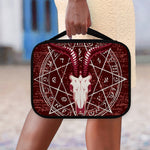 Goat Skull Pentagram Print Classic Bible Case