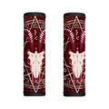 Goat Skull Pentagram Print Handle Covers