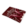 Goat Skull Pentagram Print Pet Cooling Mat Cover