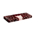 Goat Skull Pentagram Print Piano Keyboard Cover