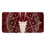 Goat Skull Pentagram Print Towel
