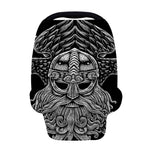 God Odin With Huginn And Muninn Print Baby Seat Cover