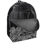 God Odin With Huginn And Muninn Print Backpack
