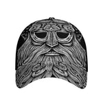 God Odin With Huginn And Muninn Print Baseball Cap