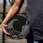 God Odin With Huginn And Muninn Print Basketball